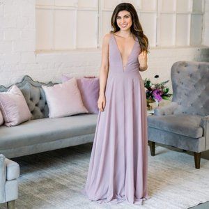 [NWT] Jenny Yoo Hollis Dress in Wisteria - sz 6